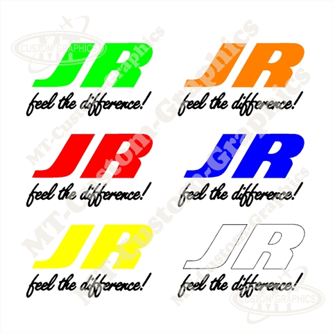 JR Feel the difference Logo